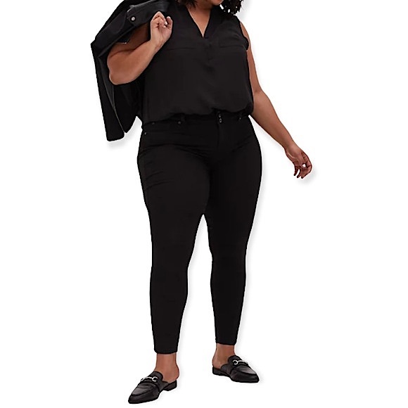 Torrid Black Super Stretch Jeggings - Picture 12 of 12